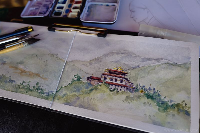 Sketch Dzong
