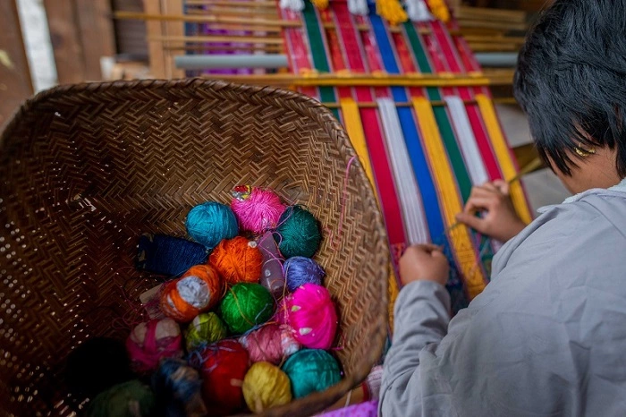 Bhutanese crafts, handwoven textiles