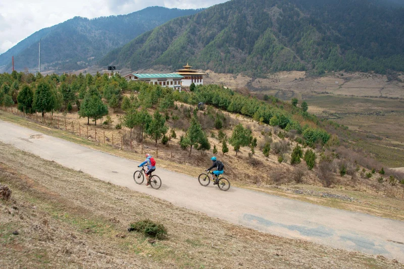 Cycling in Bhutan