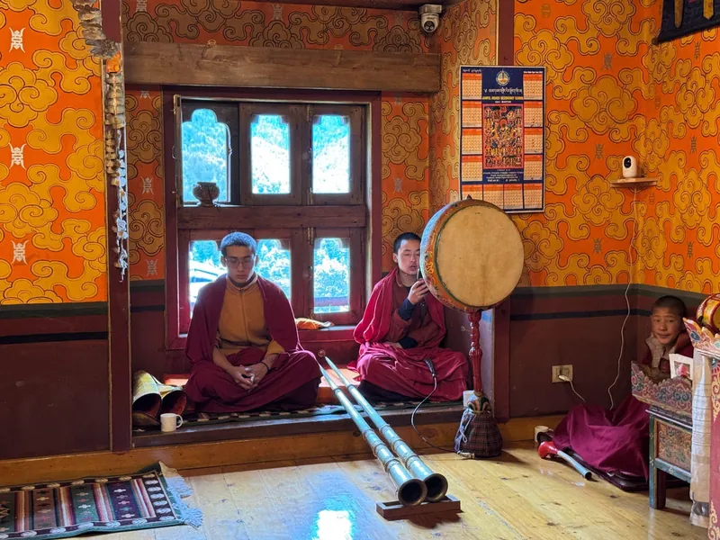 Staying in a Monastery in Bhutan 5