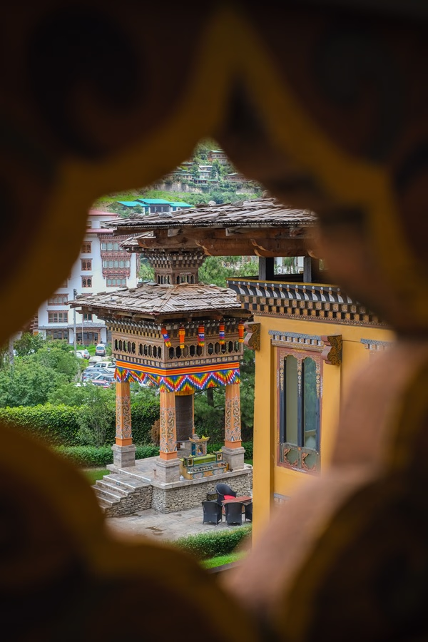 Pemako Thimphu Outdoor Prayer Wheel