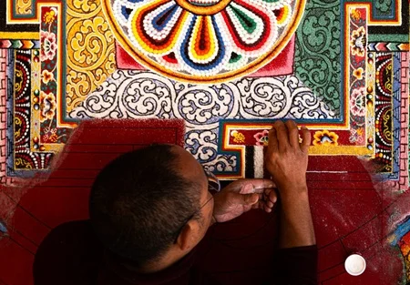 Create Your Own Sand Mandala Art